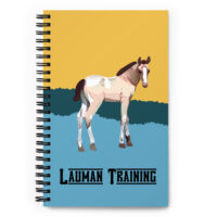 Wild Foals and Kids Spiral Notebook