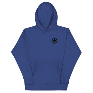 Lauman Training Unisex Hoodie with rider on back - Image 2