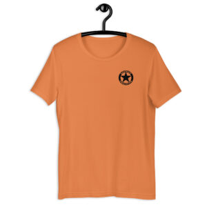 Full color mounted shooting rider on an adult tshirt - Image 16