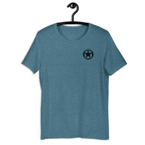 Full color mounted shooting rider on an adult tshirt - Image 7
