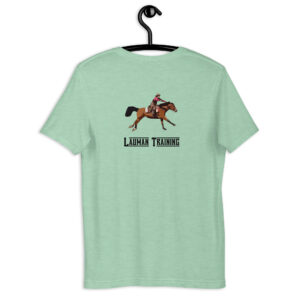 Full color mounted shooting rider on an adult tshirt - Image 20