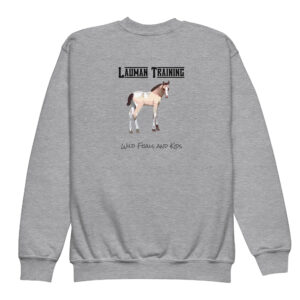 Wild Foals and Kids Youth crewneck sweatshirt - Image 8